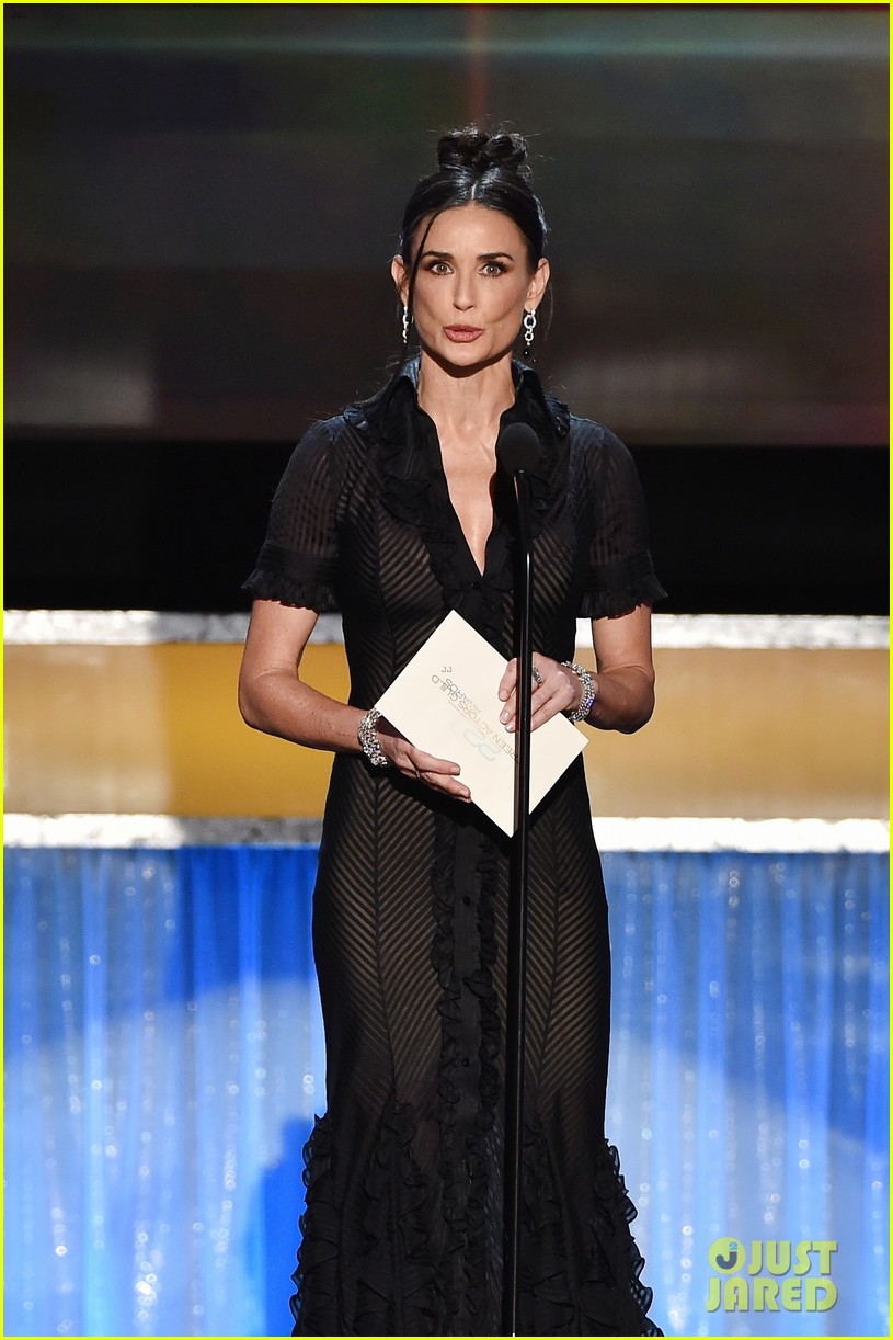 demi moore sheer dress Demi Moore, at 61, poses in transparent dress and the result leaves everyone speechless