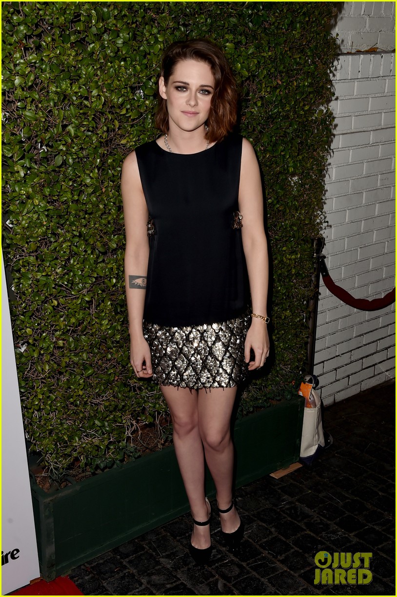 Kristen Stewart Honors Makeup Artist Jillian Dempsey at Marie Claire Image Maker Awards!
