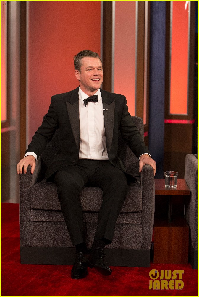 Ben Affleck Smuggles Matt Damon Onto Jimmy Kimmel's Oscars Special (Video)
