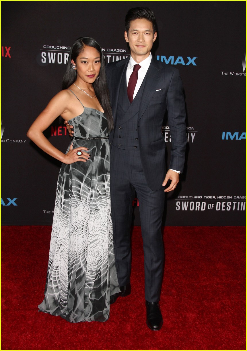 Harry Shum Jr. Suits Up For 'Crouching Tiger, Hidden Dragon: Sword of Destiny' Premiere