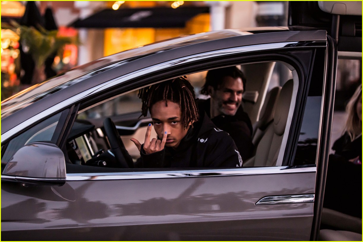 Jaden Smith Buys Tesla Model X, a Car Not Yet On the Market