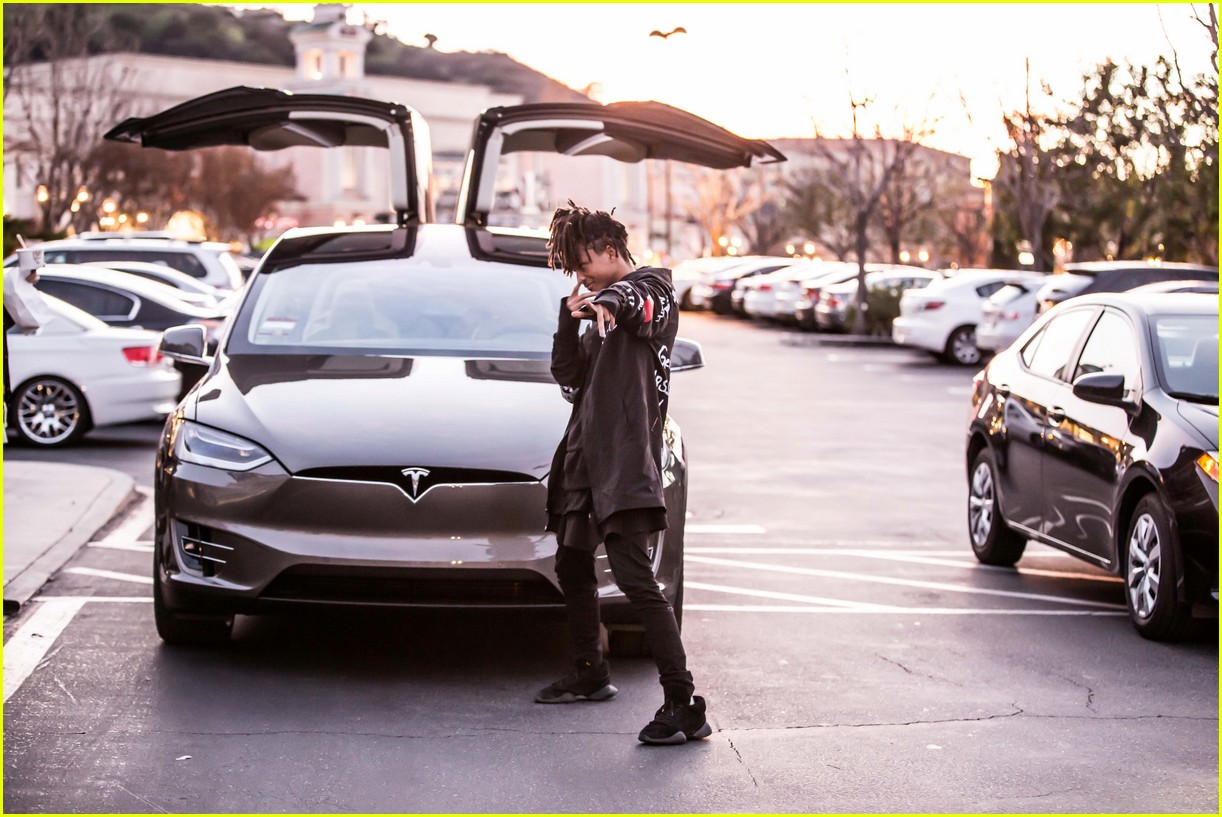 Jaden Smith Buys Tesla Model X, a Car Not Yet On the Market