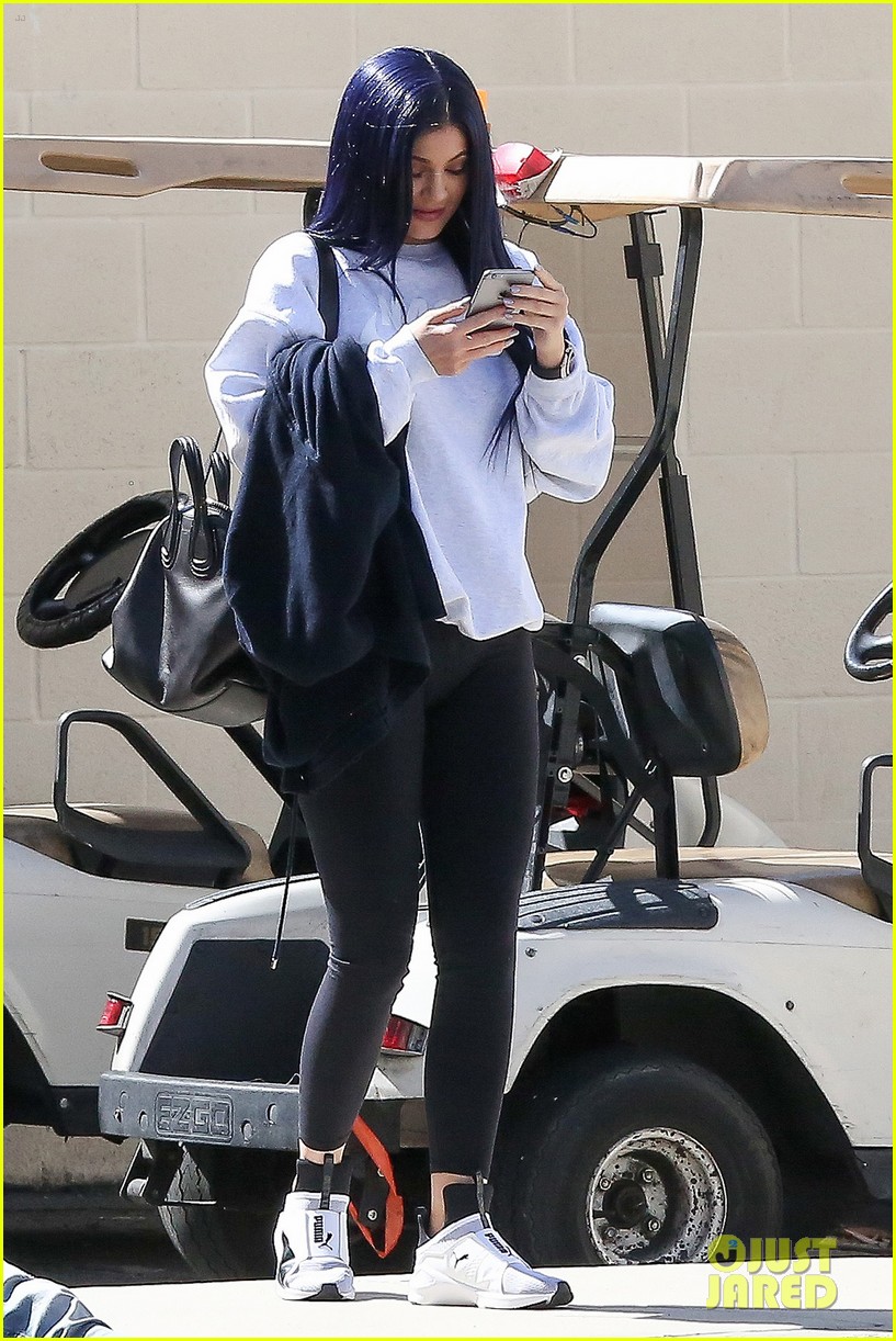 Kylie Jenner Says Her Hair Is Partially 'Destroyed' By Bleaching It