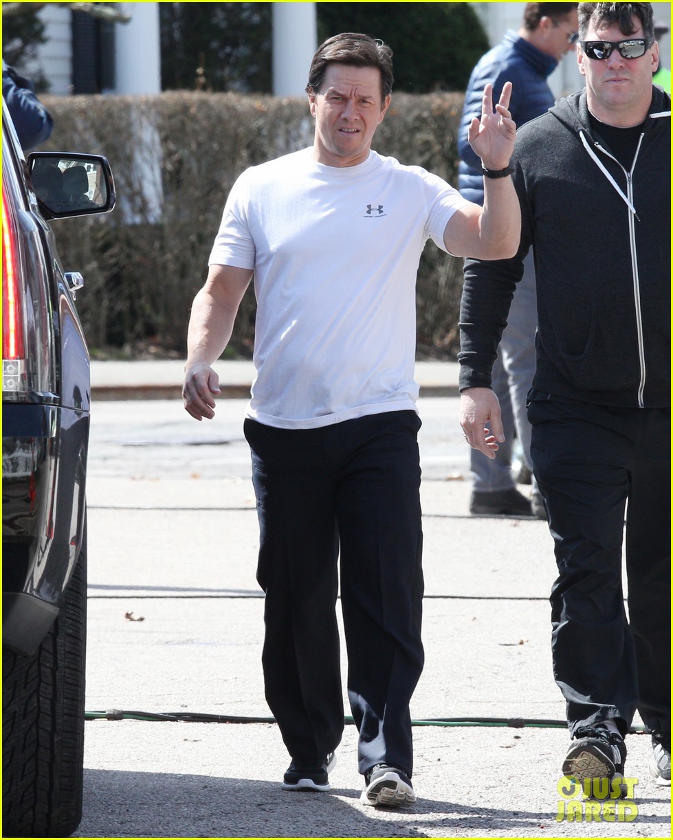 Mark Wahlberg Begins Filming 'Patriots Day' in Boston