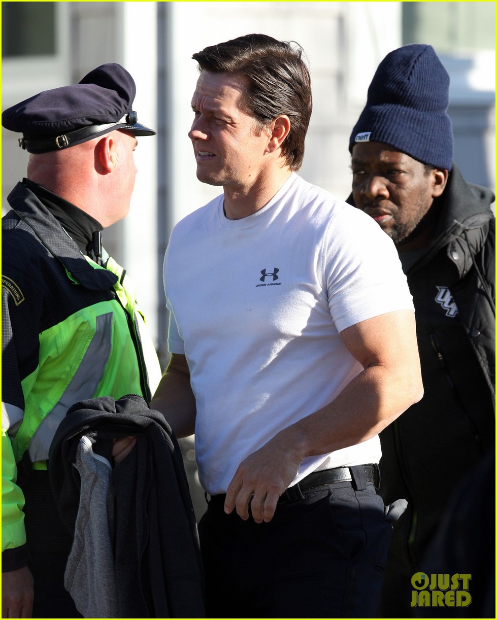 Mark Wahlberg Begins Filming 'Patriots Day' in Boston
