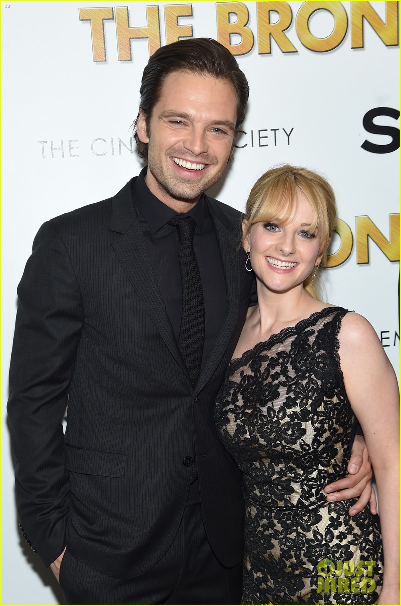 Sebastian Stan & Melissa Rauch Premiere 'The Bronze' In NYC!