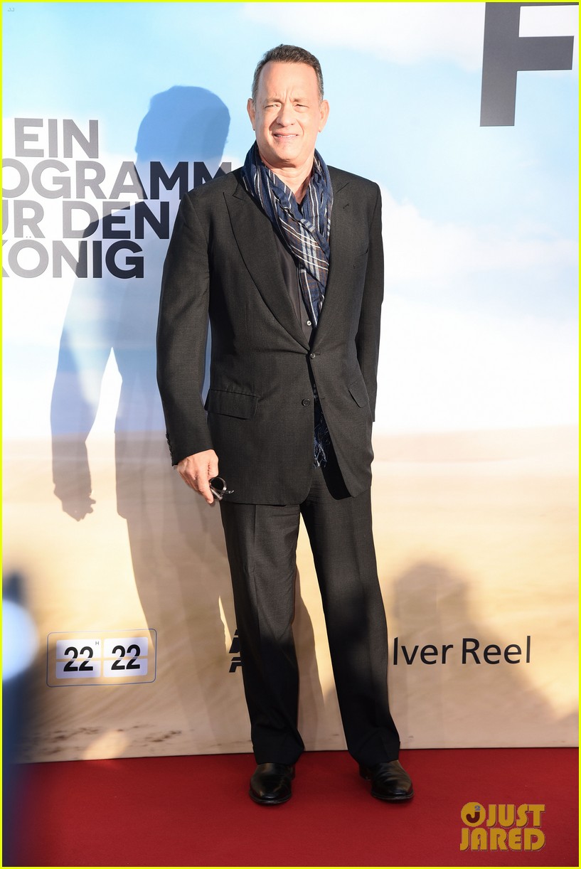 Tom Hanks, Sarita Choudhury & More Premiere 'Hologram for the King' in Germany