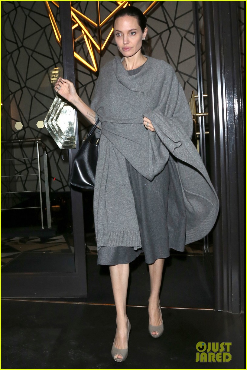 Angelina Jolie Steps Out After Being Confirmed for 'Maleficent 2'