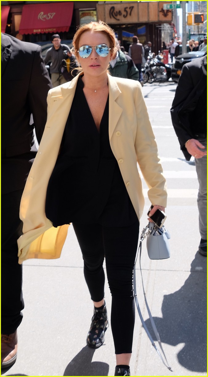 Lindsay Lohan Hits Duran Duran Concert With Egor Tarabasov & Family