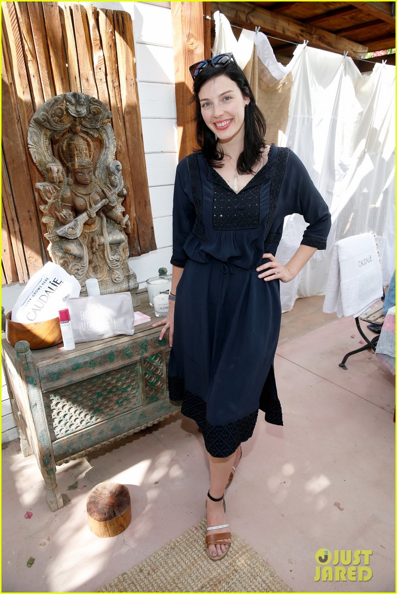 Troian Bellisario & Dylan Penn Hit Up Retreat Palm Springs' Coachella Event