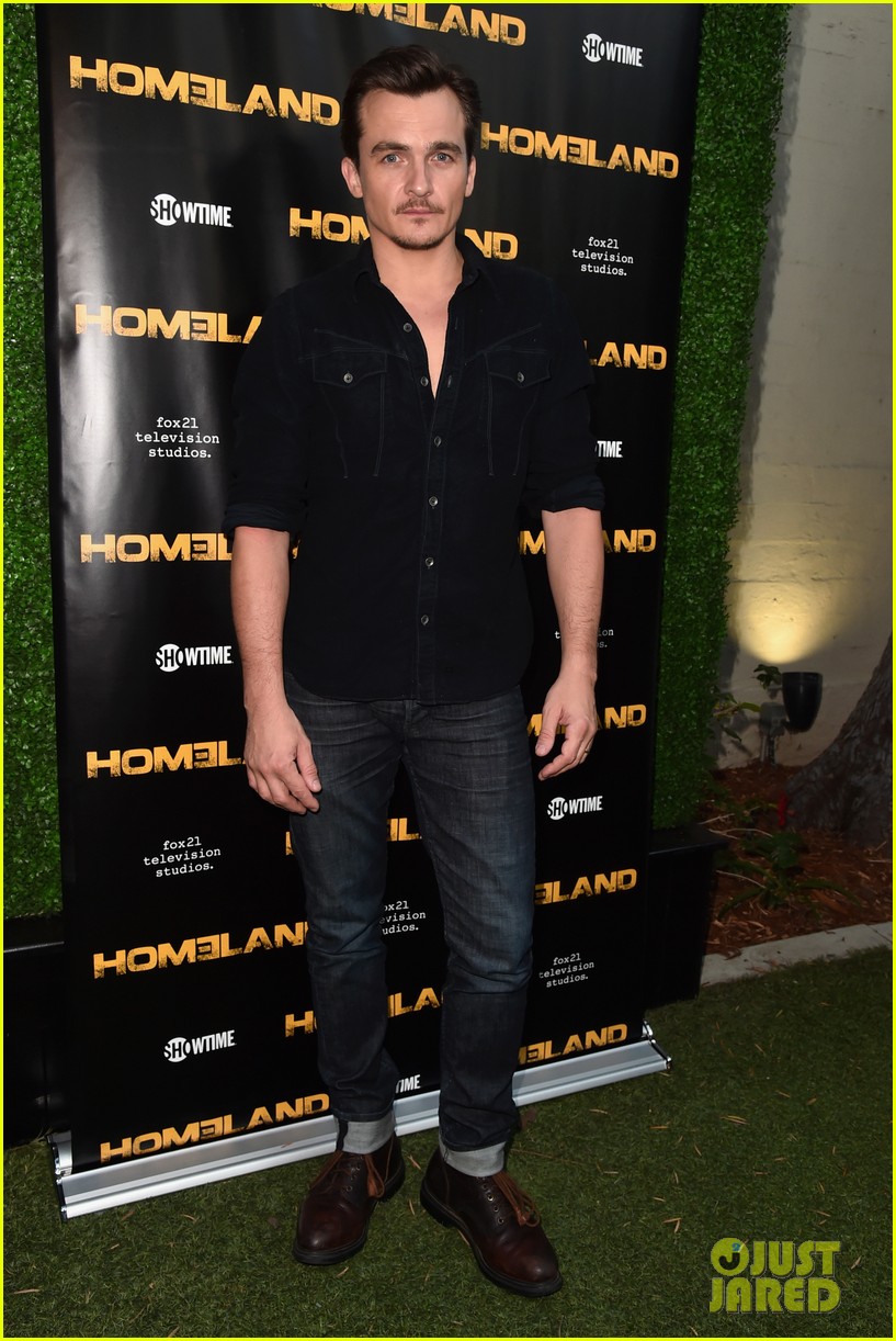 Claire Danes & Rupert Friend Attend 'Homeland' Emmy Event