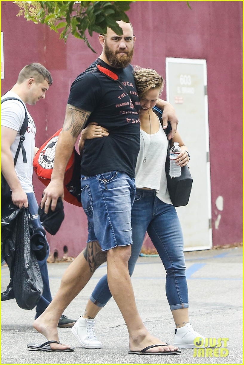 Ronda Rousey & Travis Browne Are Inseparable on Outing