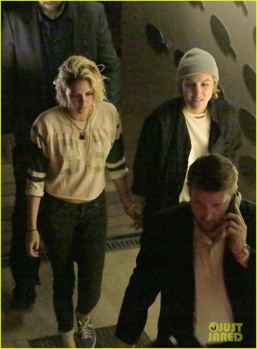 Kristen Stewart & Alicia Cargile Hold Hands at Cannes