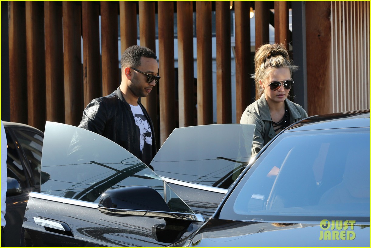 John Legend & Baby Luna Nap Together in Sweet Snap