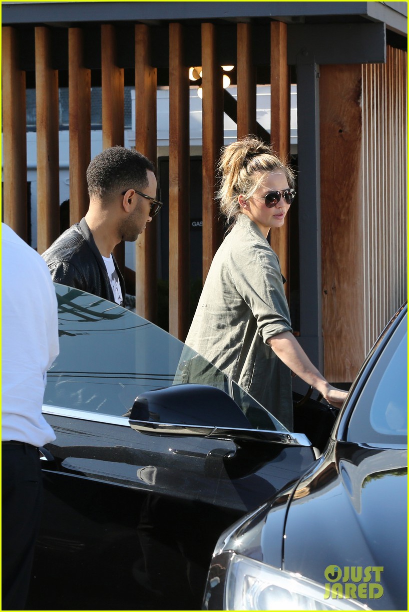 John Legend & Baby Luna Nap Together in Sweet Snap
