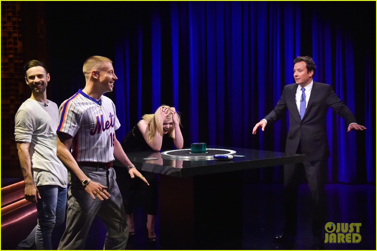 Elle Fanning Plays Catchphrase on 'The Tonight Show' (Video)