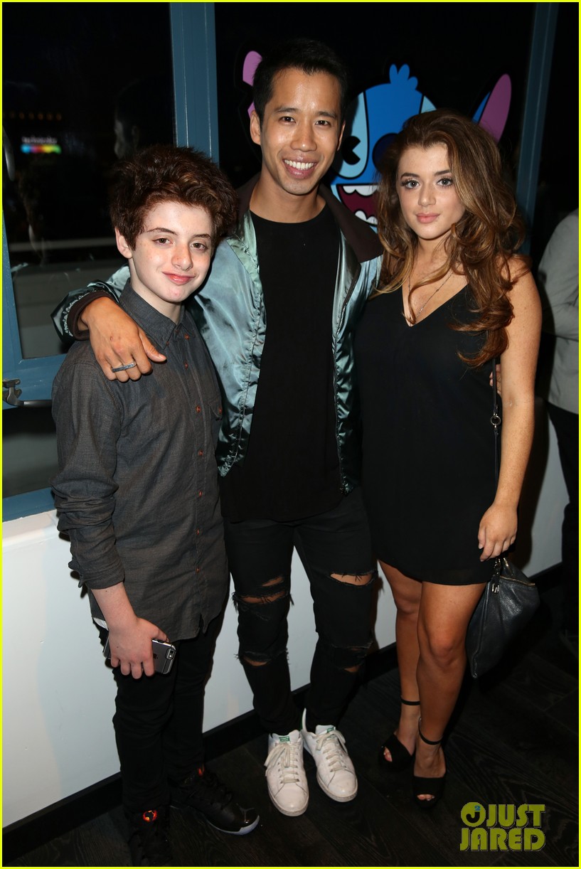The Fosters' Hayden Byerly & Gavin MacIntosh Bring Girlfriends to JJJ's Celebration of Disney's MXYZ Collection
