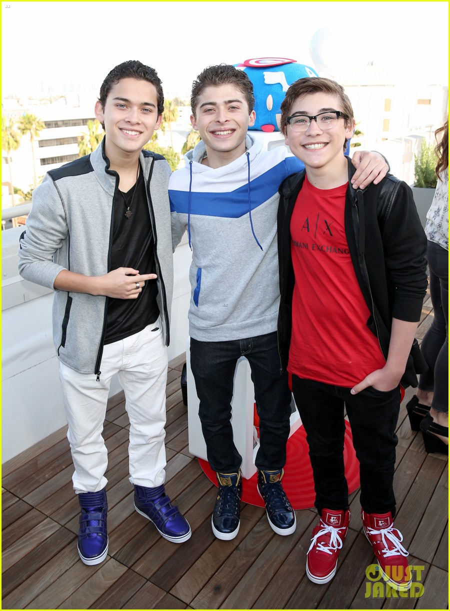 The Fosters' Hayden Byerly & Gavin MacIntosh Bring Girlfriends to JJJ's Celebration of Disney's MXYZ Collection