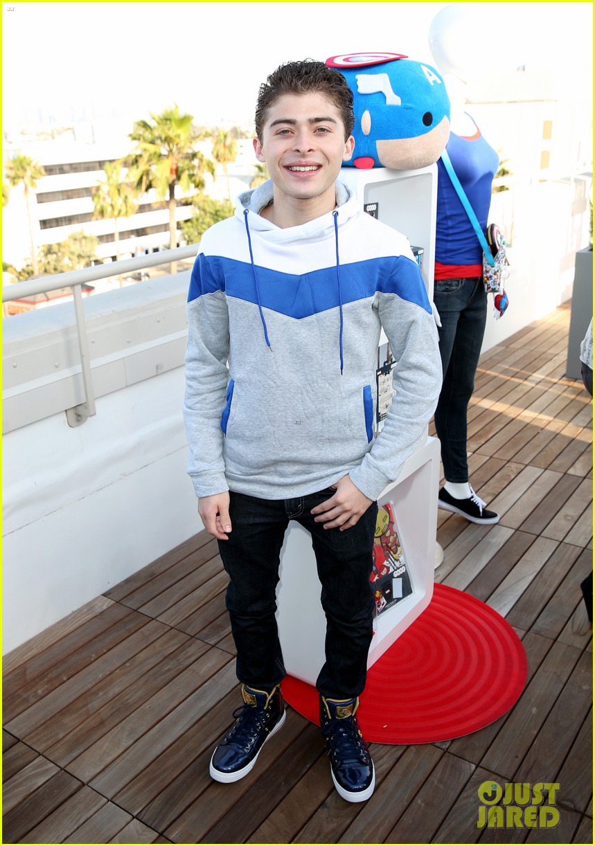 The Fosters' Hayden Byerly & Gavin MacIntosh Bring Girlfriends to JJJ's Celebration of Disney's MXYZ Collection