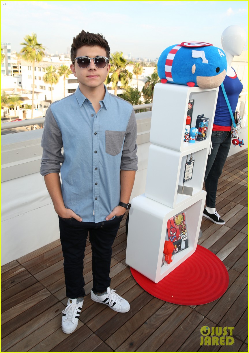 The Fosters' Hayden Byerly & Gavin MacIntosh Bring Girlfriends to JJJ's Celebration of Disney's MXYZ Collection