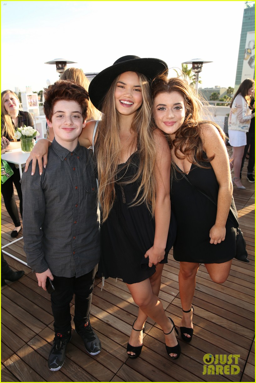 The Fosters' Hayden Byerly & Gavin MacIntosh Bring Girlfriends to JJJ's Celebration of Disney's MXYZ Collection