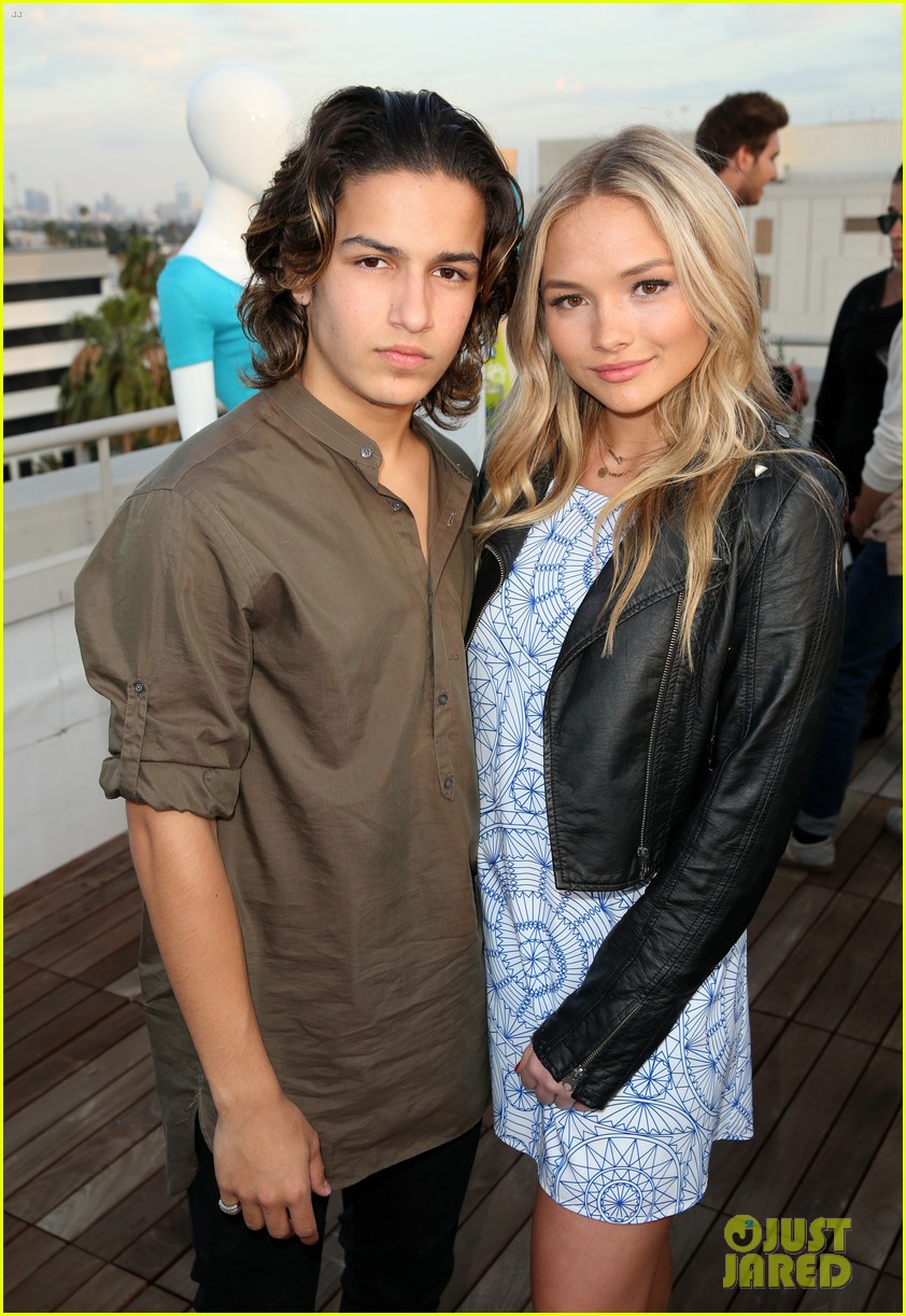 The Fosters' Hayden Byerly & Gavin MacIntosh Bring Girlfriends to JJJ's Celebration of Disney's MXYZ Collection