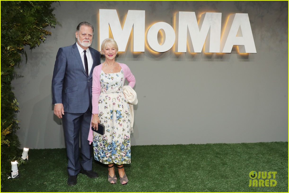 Helen Mirren Brings Hubby to MOMA Garden Party in NYC