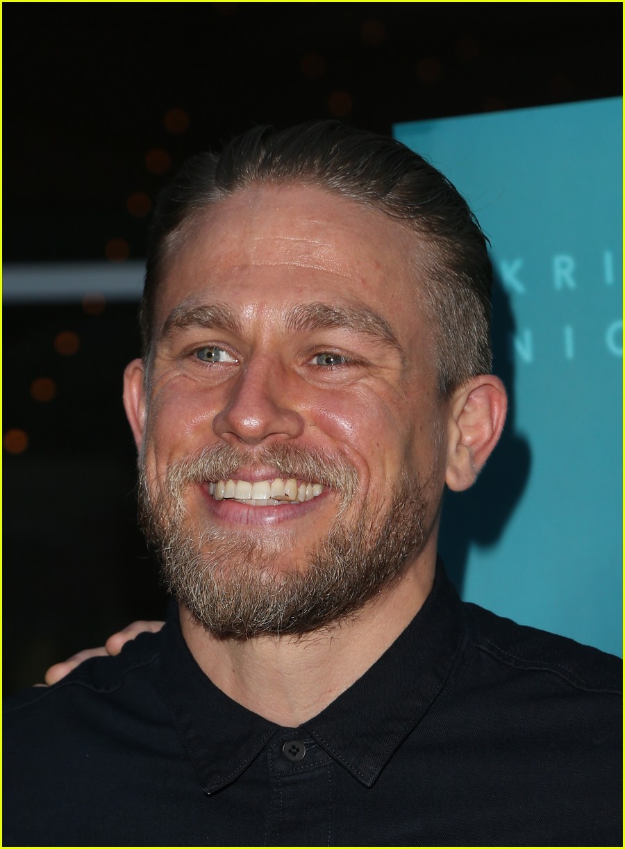 Charlie Hunnam Supports Drake Doremus at 'Equals' Premiere