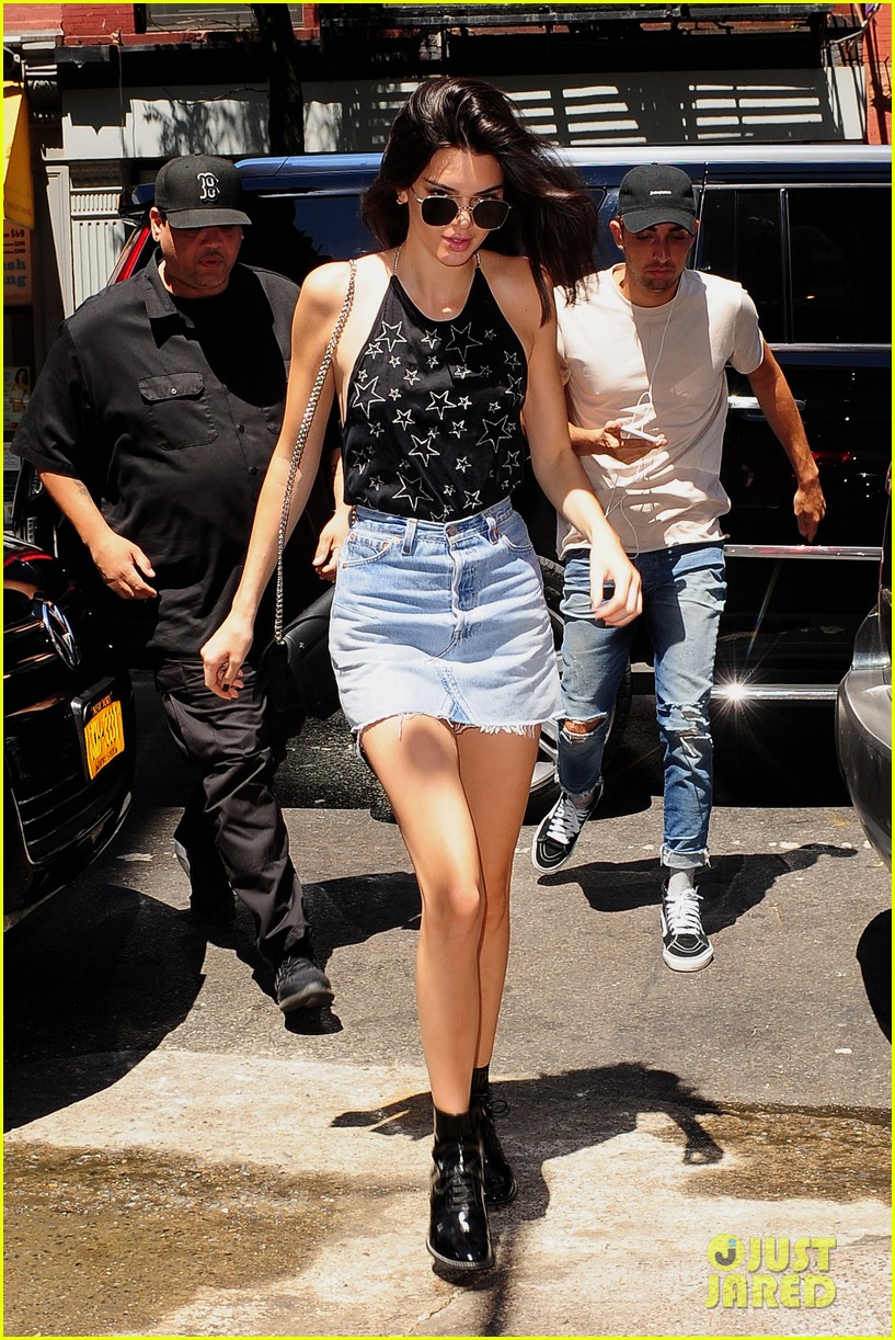 Kendall Jenner Takes On Summer Heat in New York City