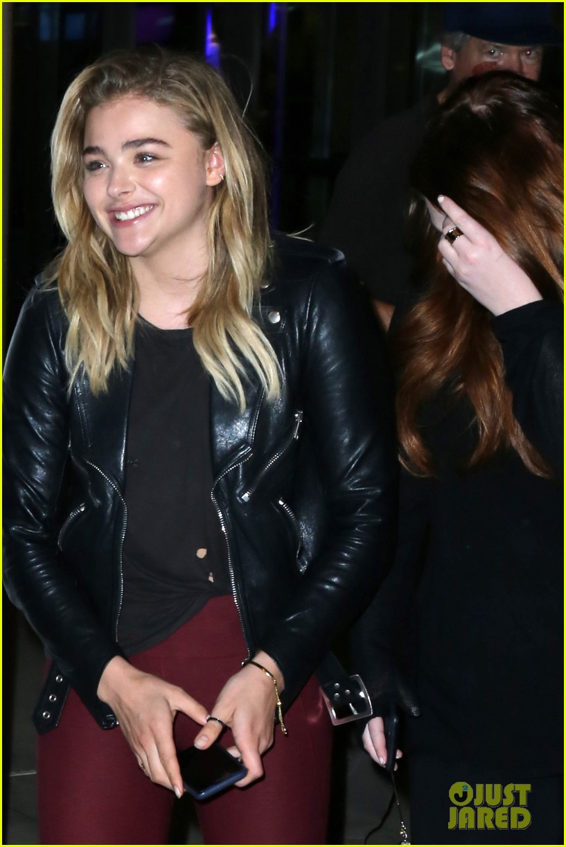 New BFFs Chloe Moretz & Meghan Trainor Catch a Movie with Brooklyn Beckham