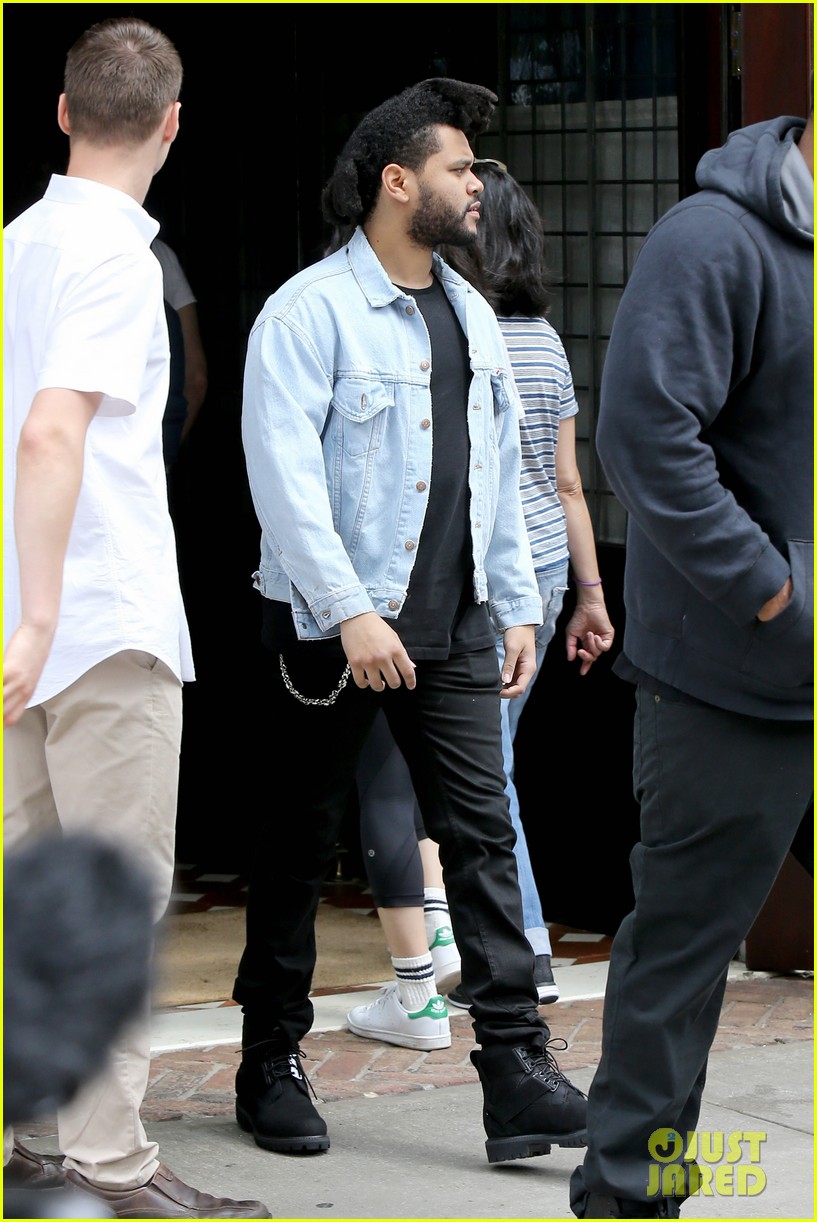The Weeknd Stylishly Makes His Way Around NYC