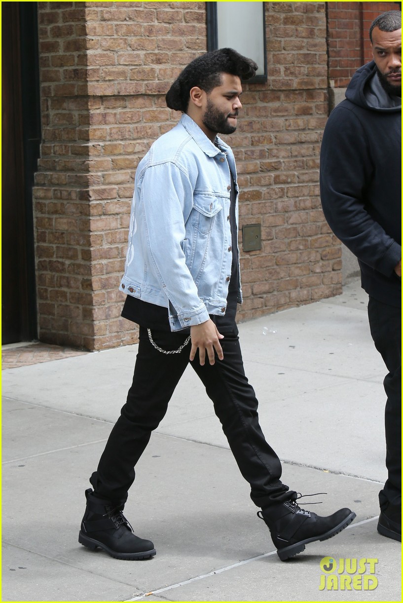 The Weeknd Stylishly Makes His Way Around NYC