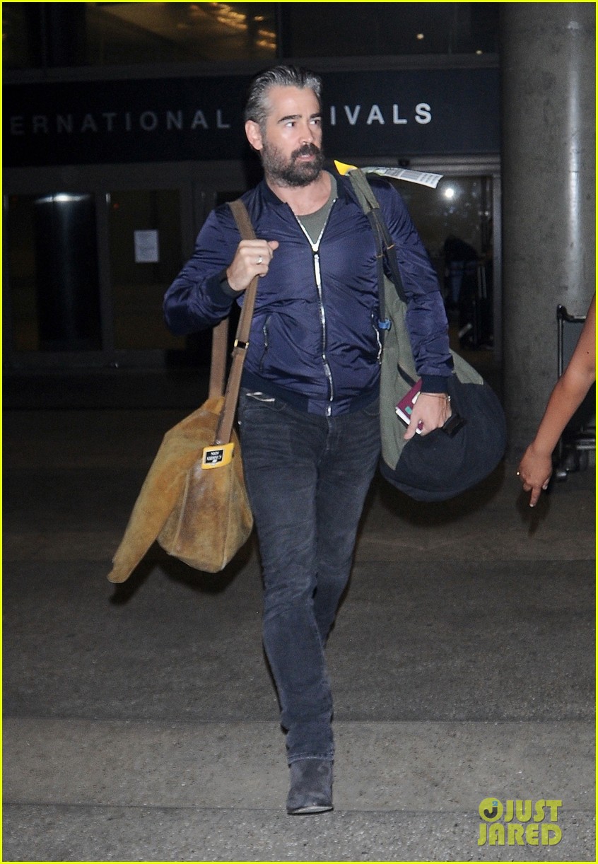 Colin Farrell Sports Gray Hair During His Latest Outing