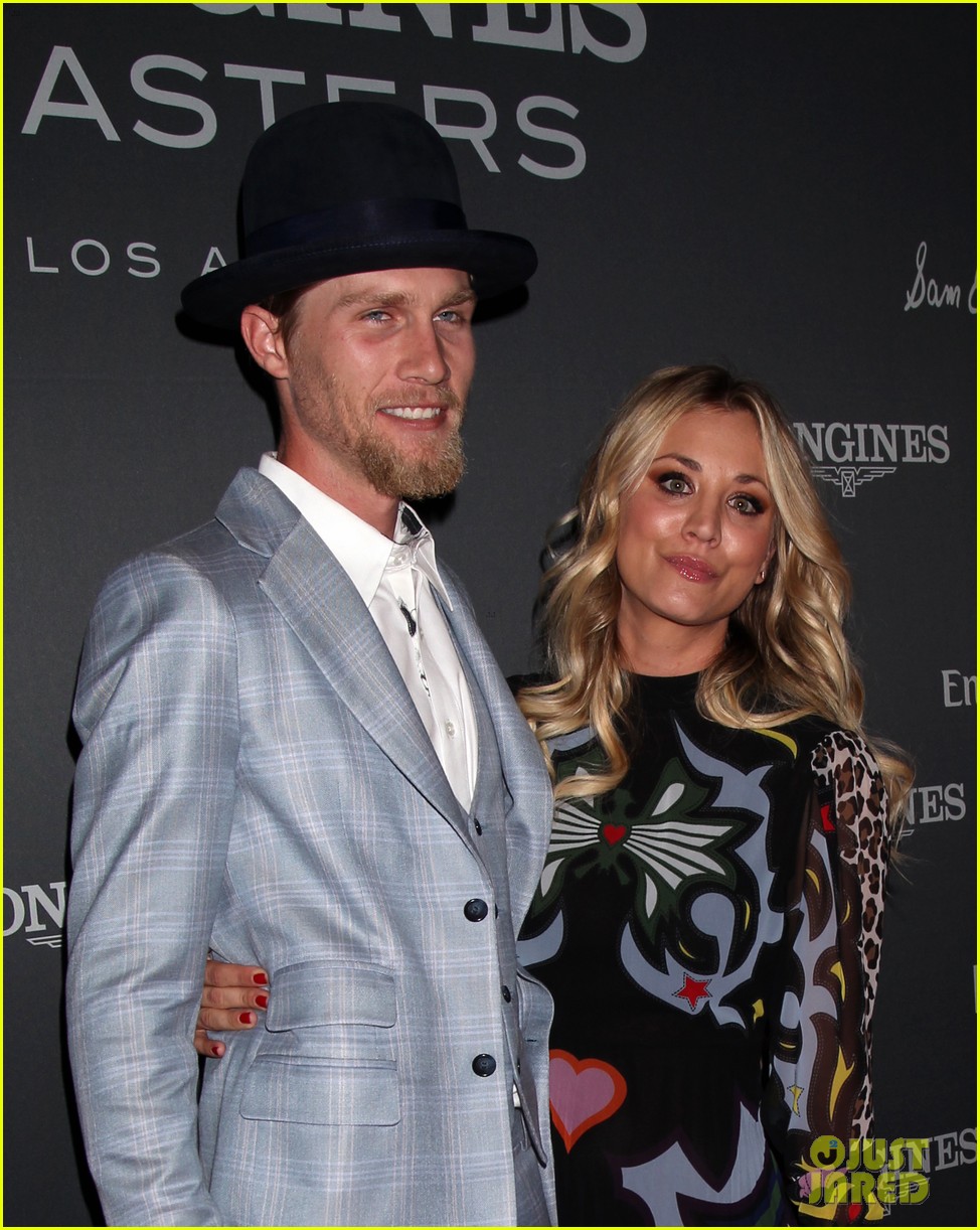 Kaley Cuoco & Boyfriend Karl Cook Make Their Red Carpet Debut At Longines Masters Gala!