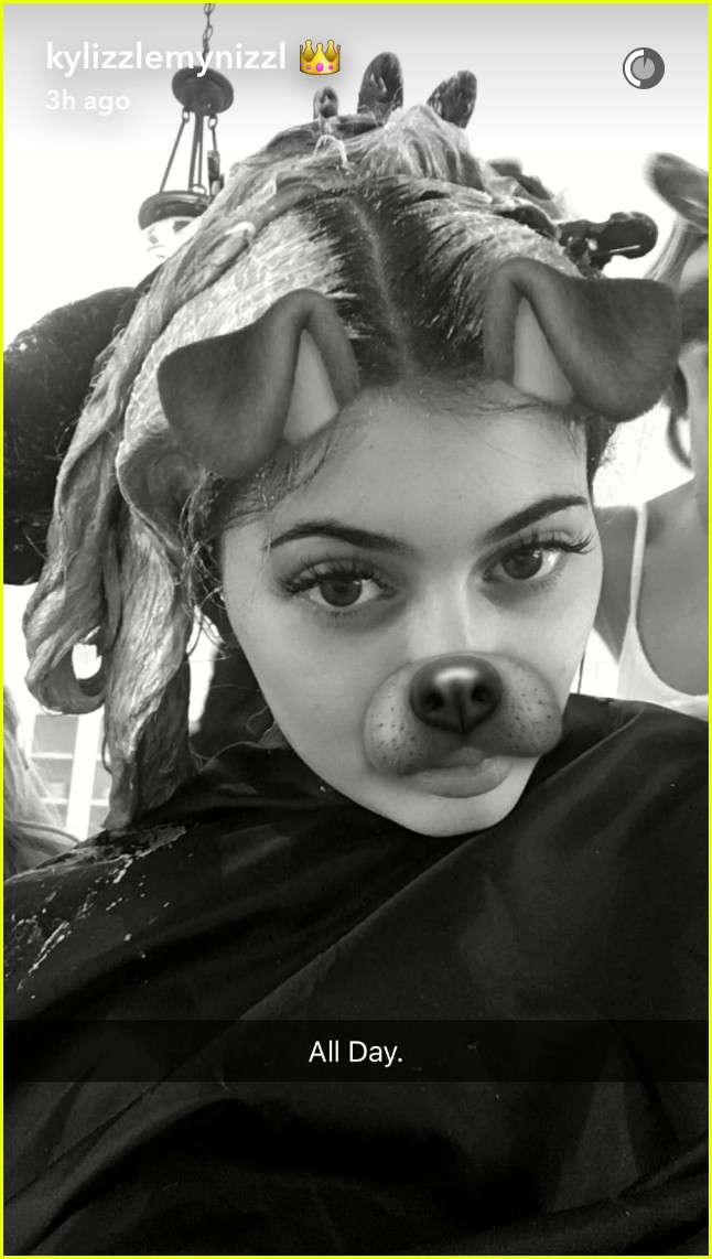 Kylie Jenner Dyes Her Hair Platinum Blonde - See the Photos!