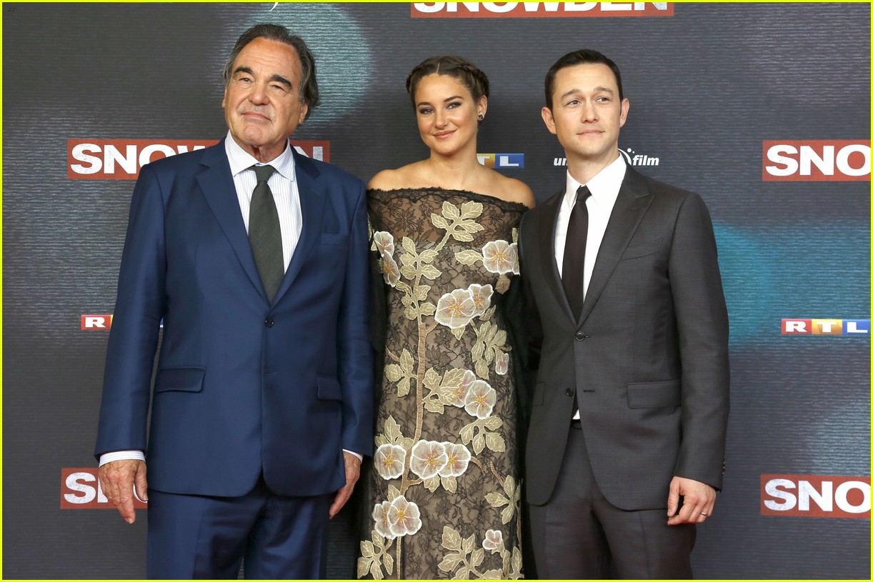 Shailene Woodley & Joseph Gordon Levitt Premiere 'Snowden' in Germany