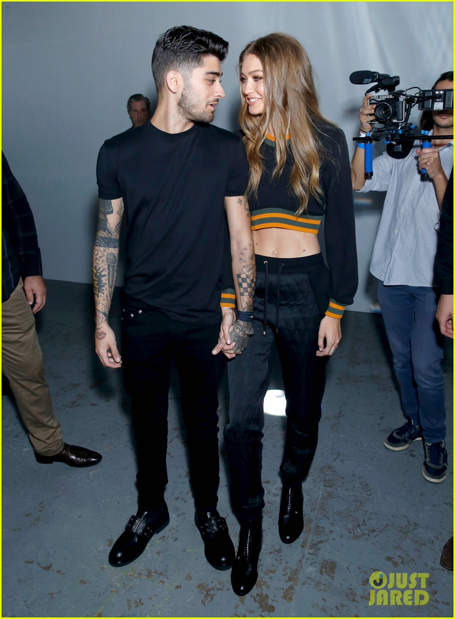 Zayn Malik & Gigi Hadid Can't Keep Their Eyes Off Each Other During London Fashion Week!
