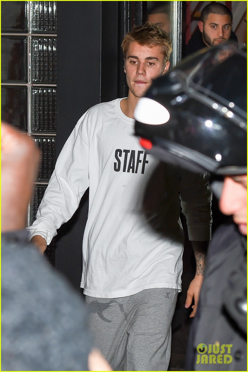 Justin Bieber Steps Out After Telling Fans to Stop Screaming