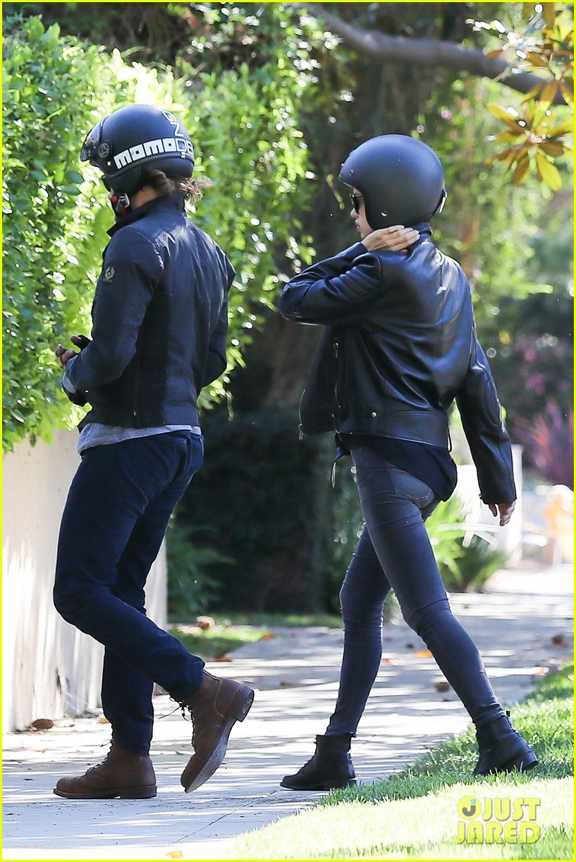 Bradley Cooper Goes for Motorcycle Ride with Irina Shayk!