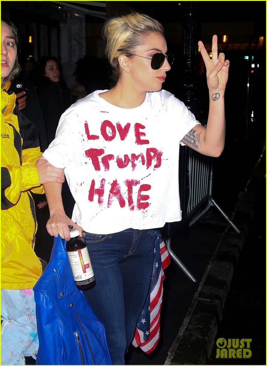Lady Gaga on Donald Trump's Victory: 'He Divided Us So Carelessly'
