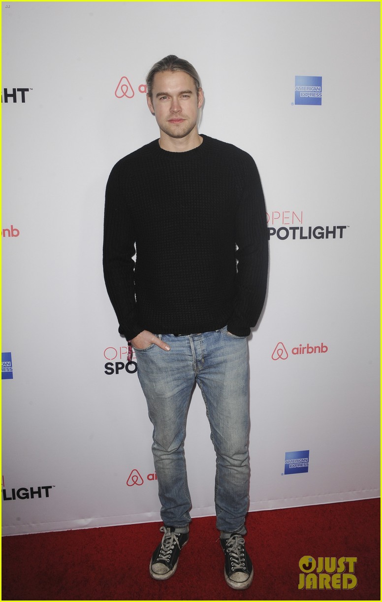 Julianne Hough & Ireland Baldwin Attend Airbnb Open Spotlight