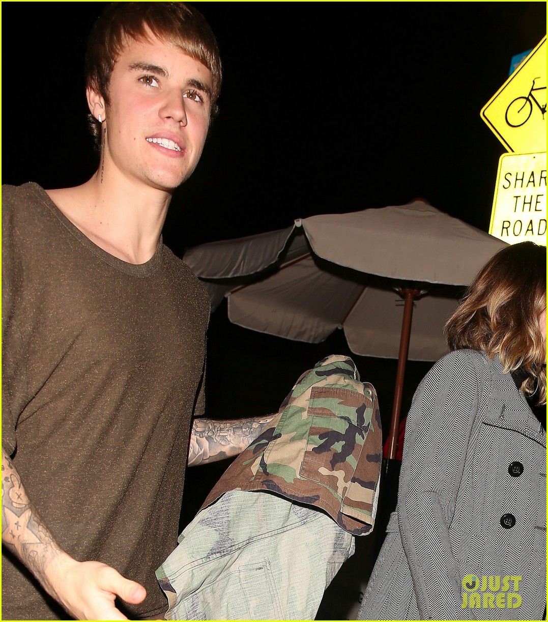 Justin Bieber Asks Paparazzi, "Why You Got To Yell At Me?"