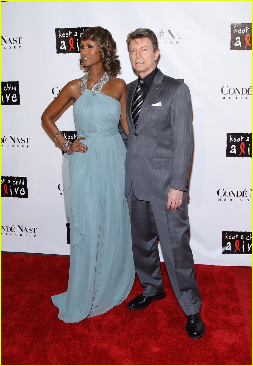 Iman Shares Tribute to Husband David Bowie on One Year Anniversary of Death