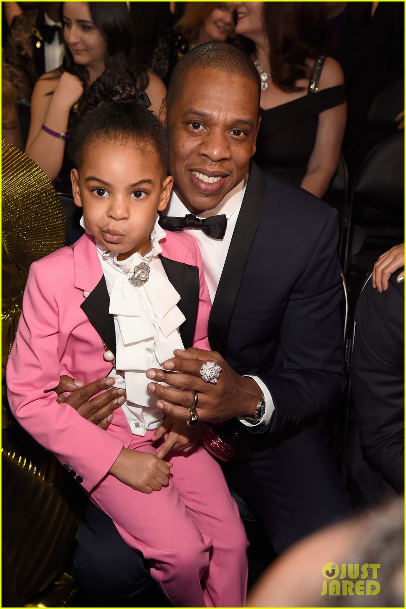 Blue Ivy Carter Joins James Corden for 'Sweet Caroline' at Grammys 2017 - Watch Now!