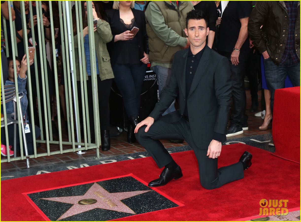 Behati Prinsloo Writes Super Sweet Message for Adam Levine After Walk of Fame Ceremony!