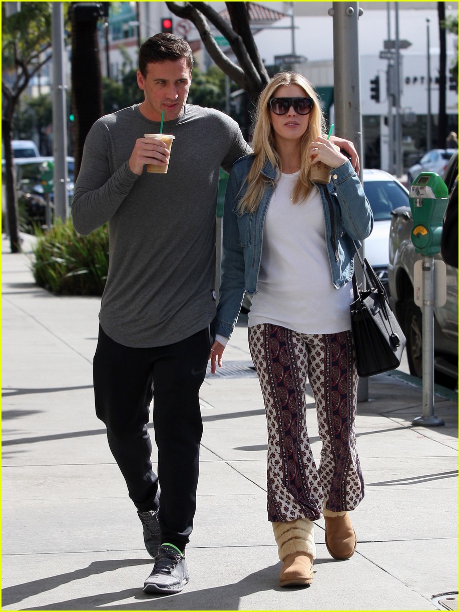 Ryan Lochte & Pregnant Fiancee Kayla Rae Reid Prep For Baby
