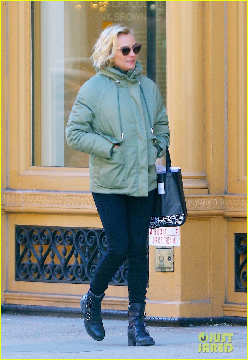 Diane Kruger Steps Out for Day of Shopping in NYC