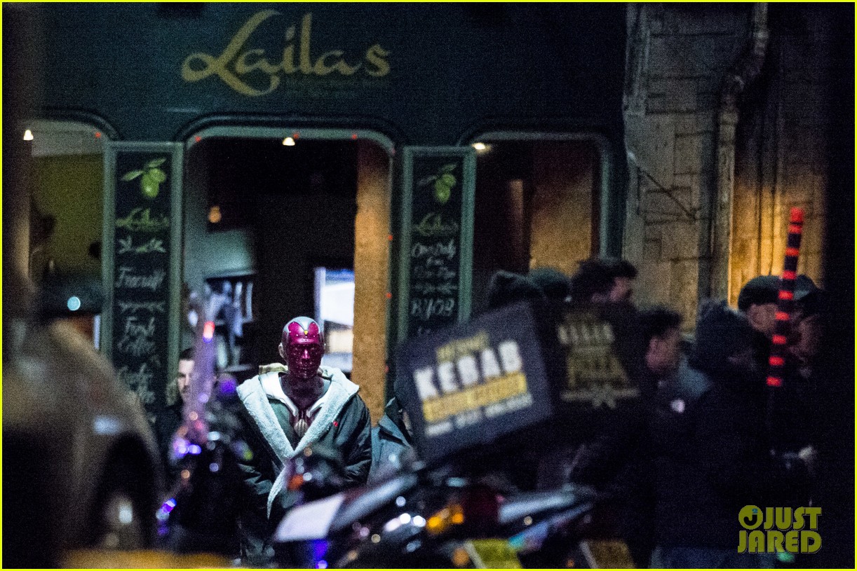 Elizabeth Olsen Performs Stunts for 'Avengers: Infinity War,' Films with Paul Bettany - New Photos!