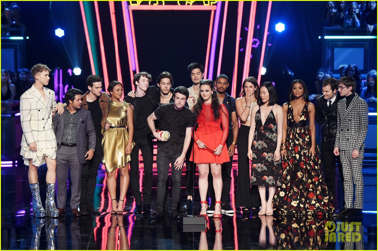 The '13 Reasons Why' Cast Presents Show of the Year at MTV Movie & TV Award 2017