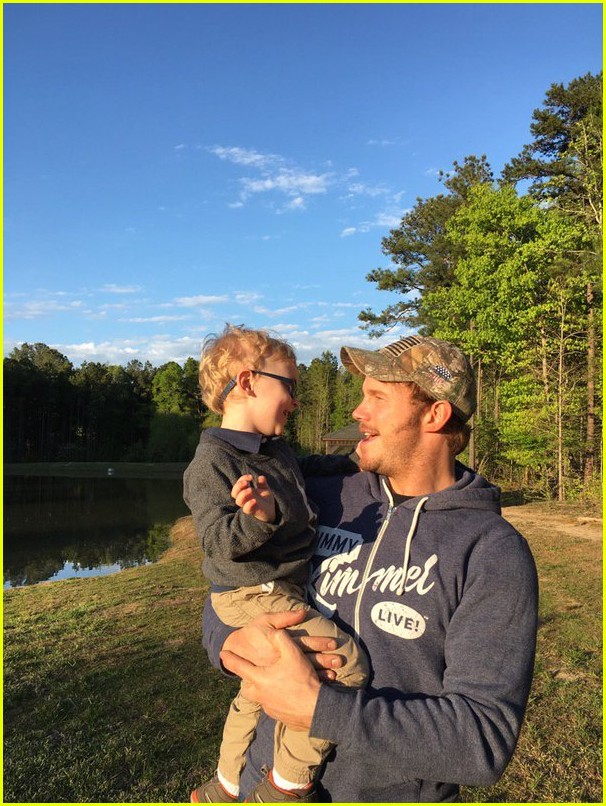 Chris Pratt & Anna Faris' Son Jack - See Cute Family Photos!